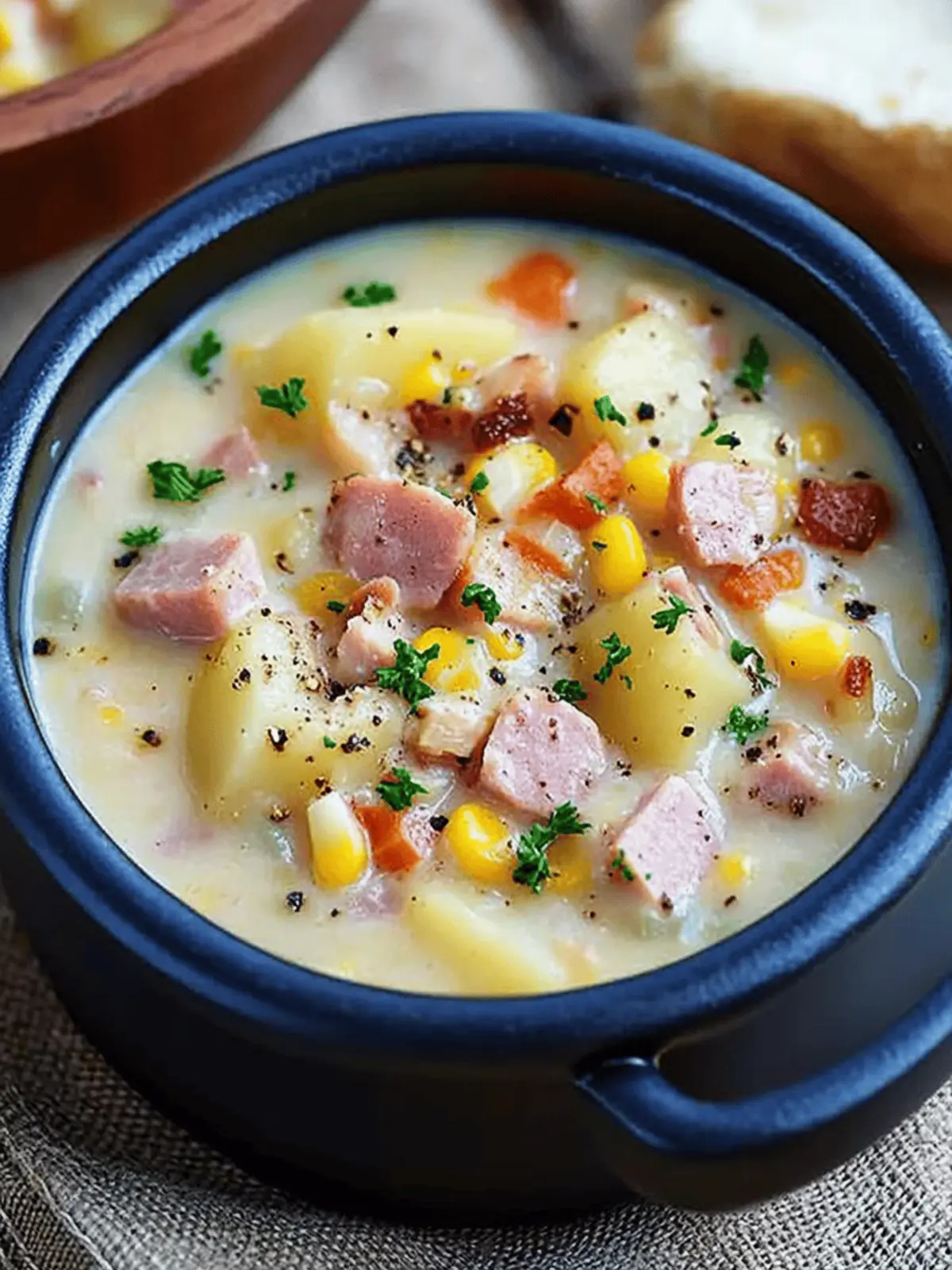 Ham and Potato Corn Chowder