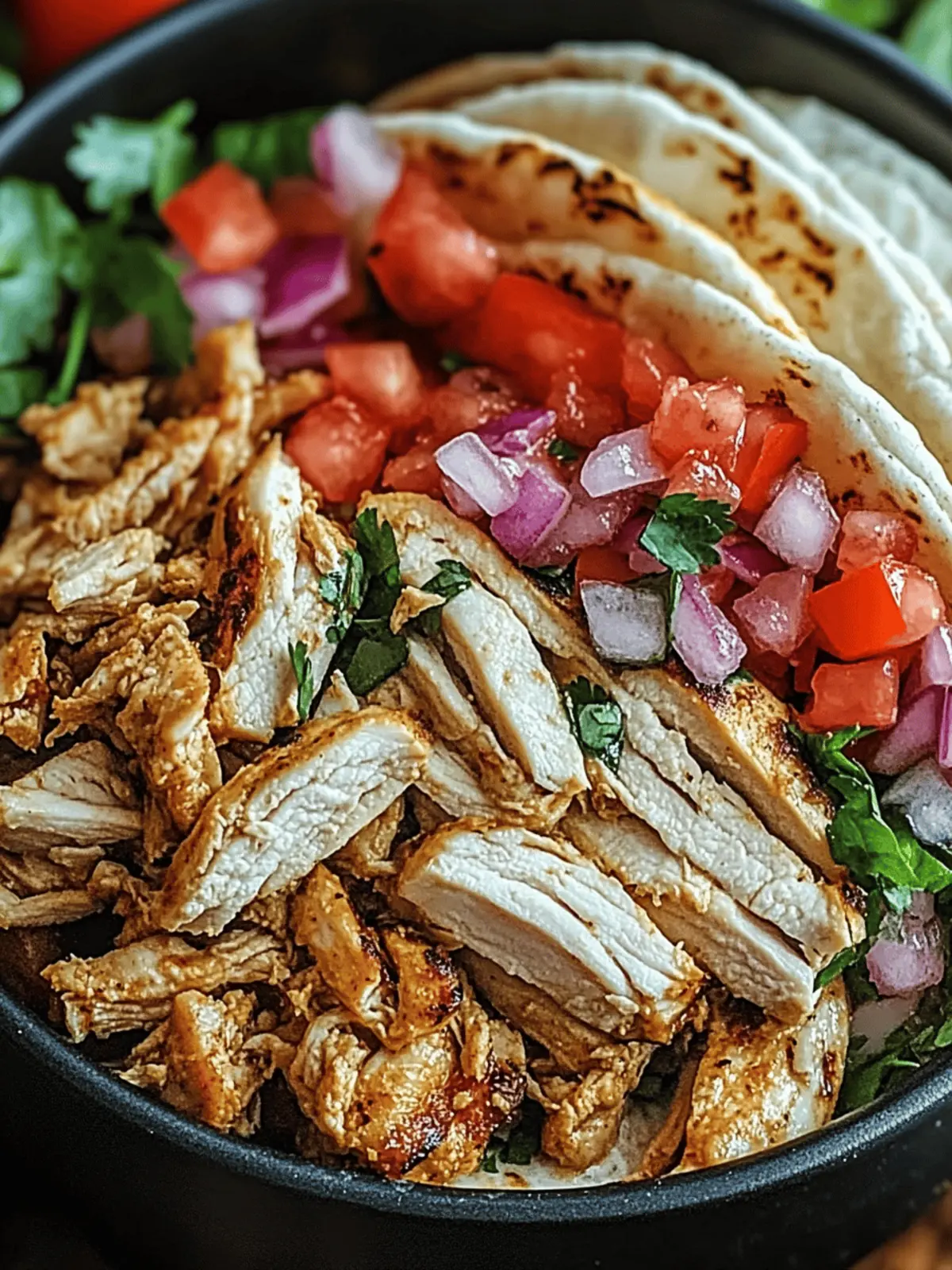 Slow Cooker Chicken Shawarma