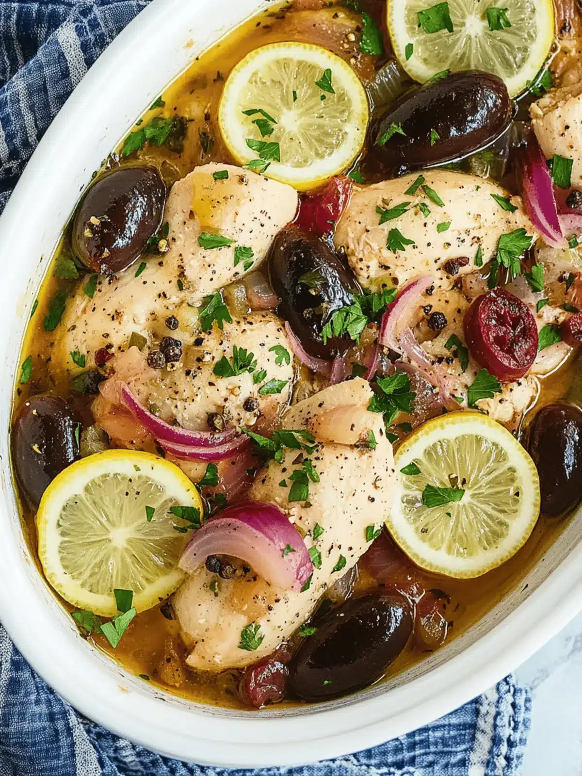 Easy Greek Mediterranean Chicken