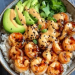 Teriyaki Shrimp Rice Bowls