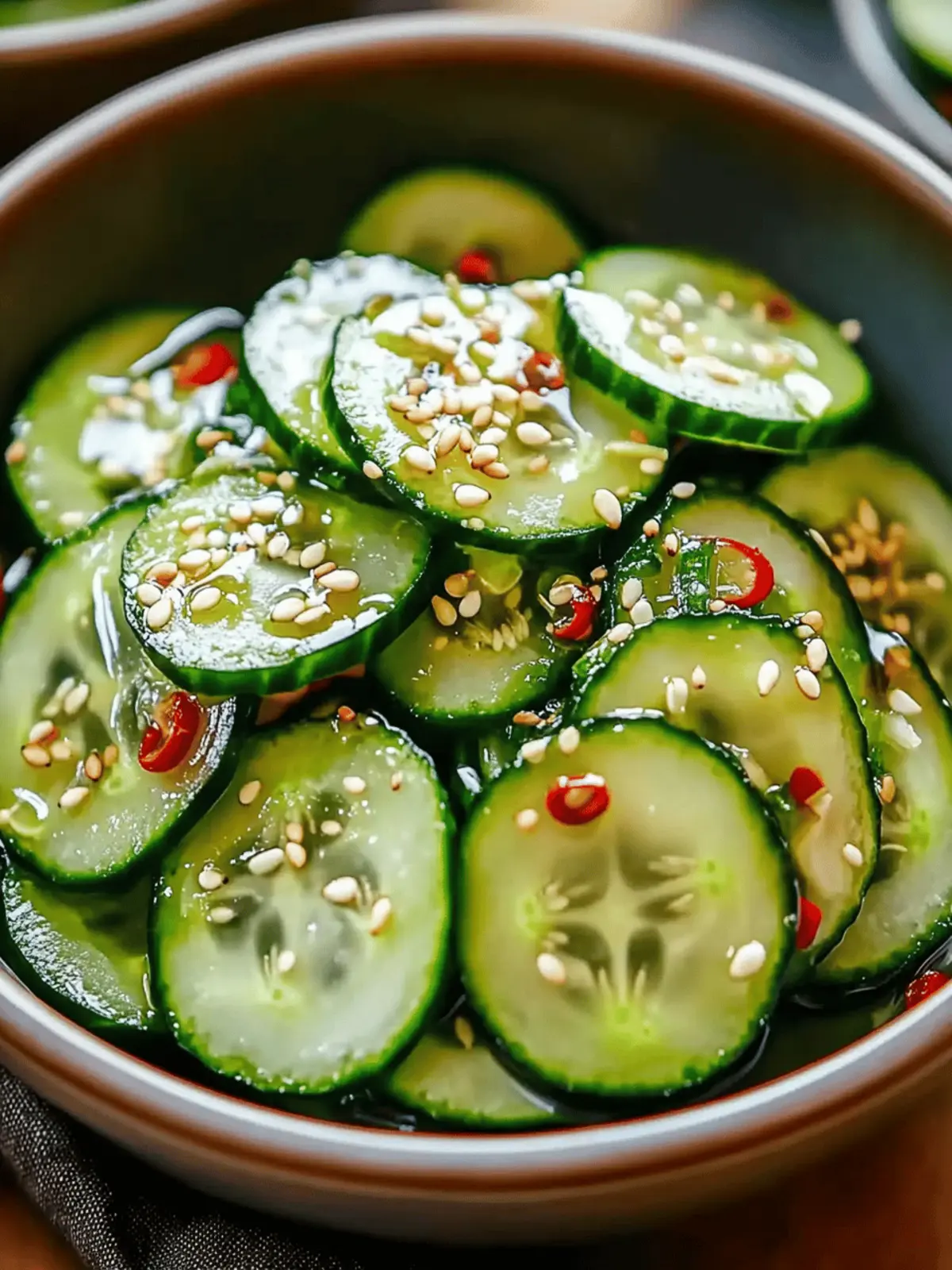Refreshing Asian Cucumber Salad Recipe for Summer Bliss