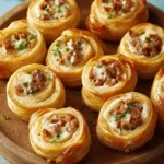 Sausage and Cream Cheese Pinwheels (Football Season Recipe)
