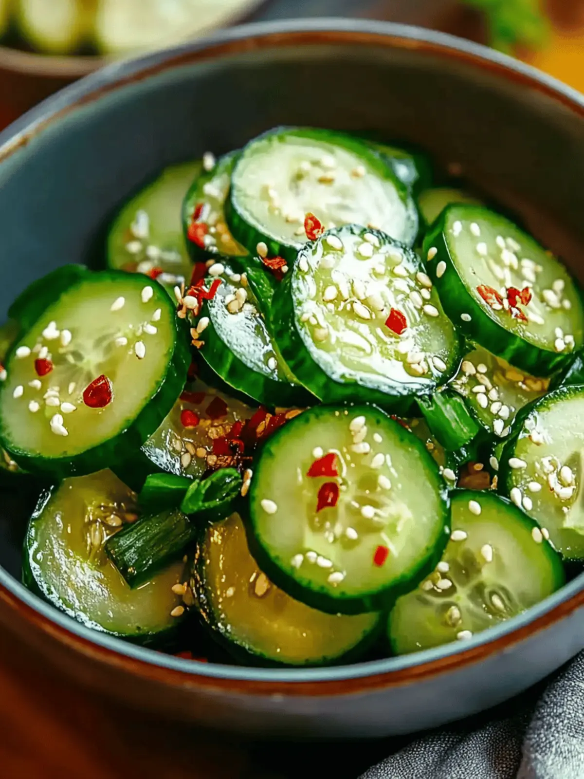 Refreshing Asian Cucumber Salad Recipe for Summer Bliss