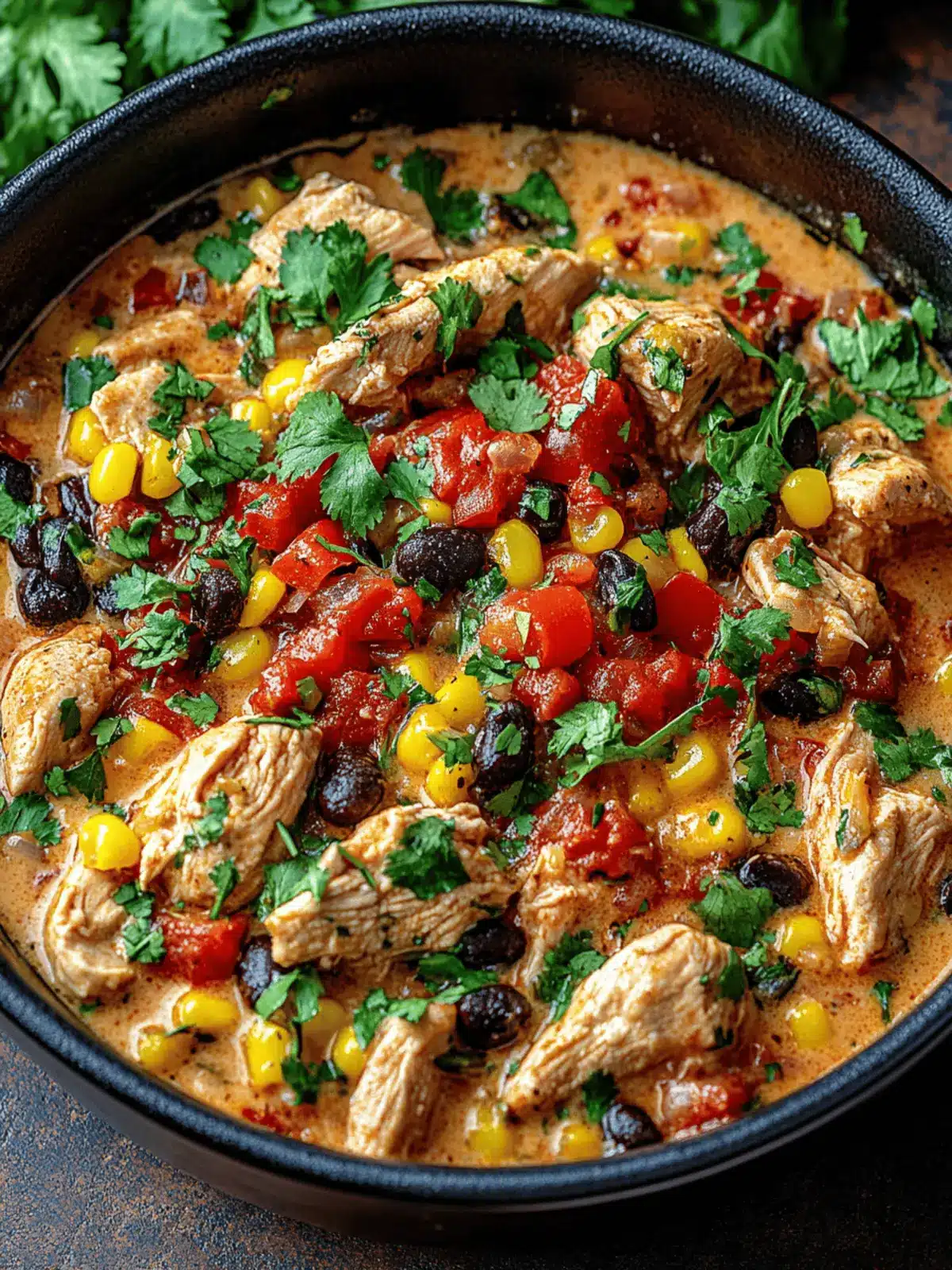 Crockpot Fiesta Chicken