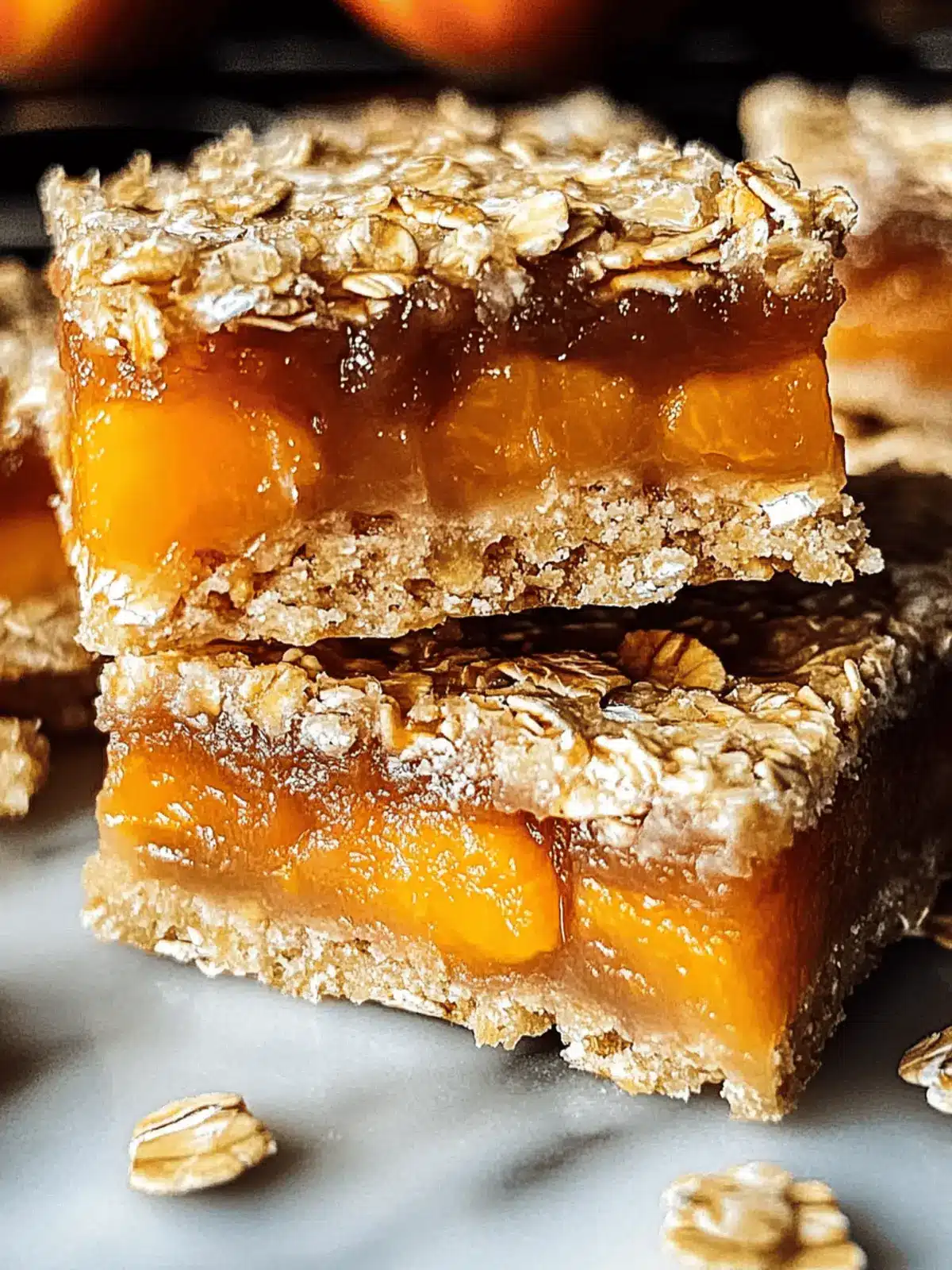 Apricot Oatmeal Bars
