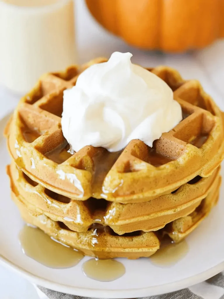 Pumpkin Waffles