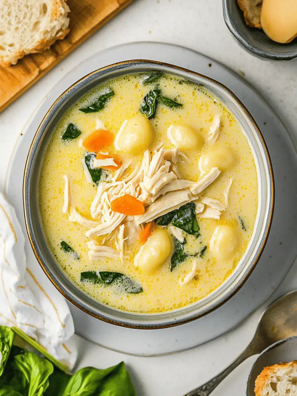 Olive Garden Chicken Gnocchi Soup