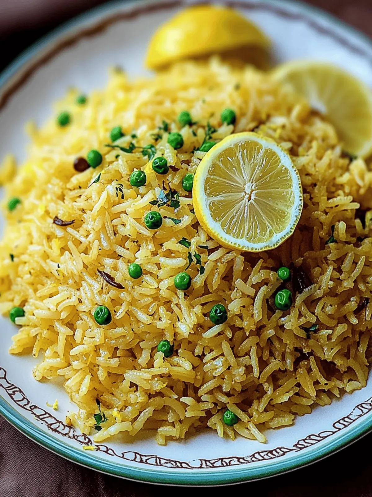 Fragrant Spiced Mediterranean Lemon Rice