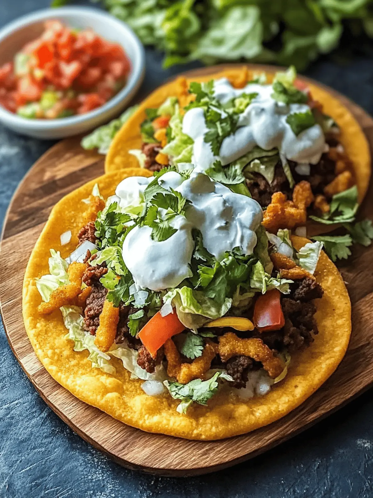 Navajo Tacos with Indian Fry Bread