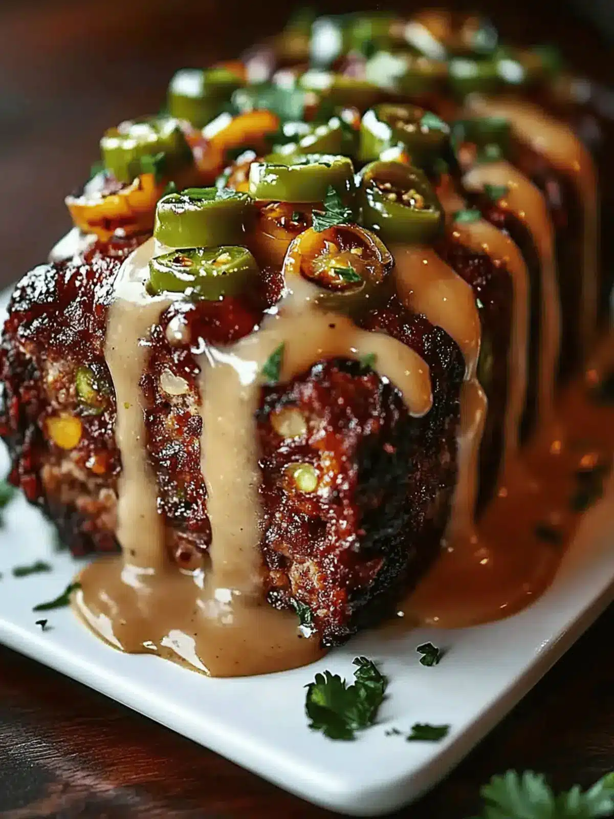 Smoky Jalapeño Popper Meatloaf