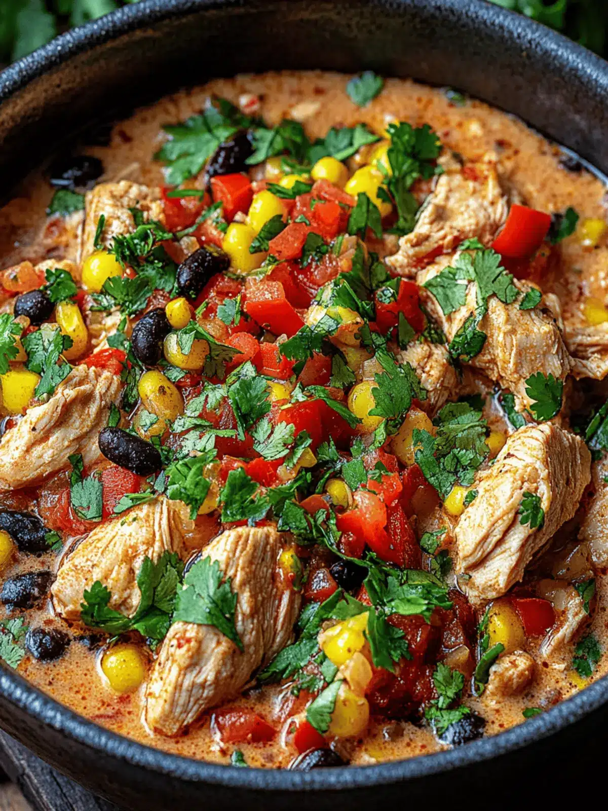 Crockpot Fiesta Chicken