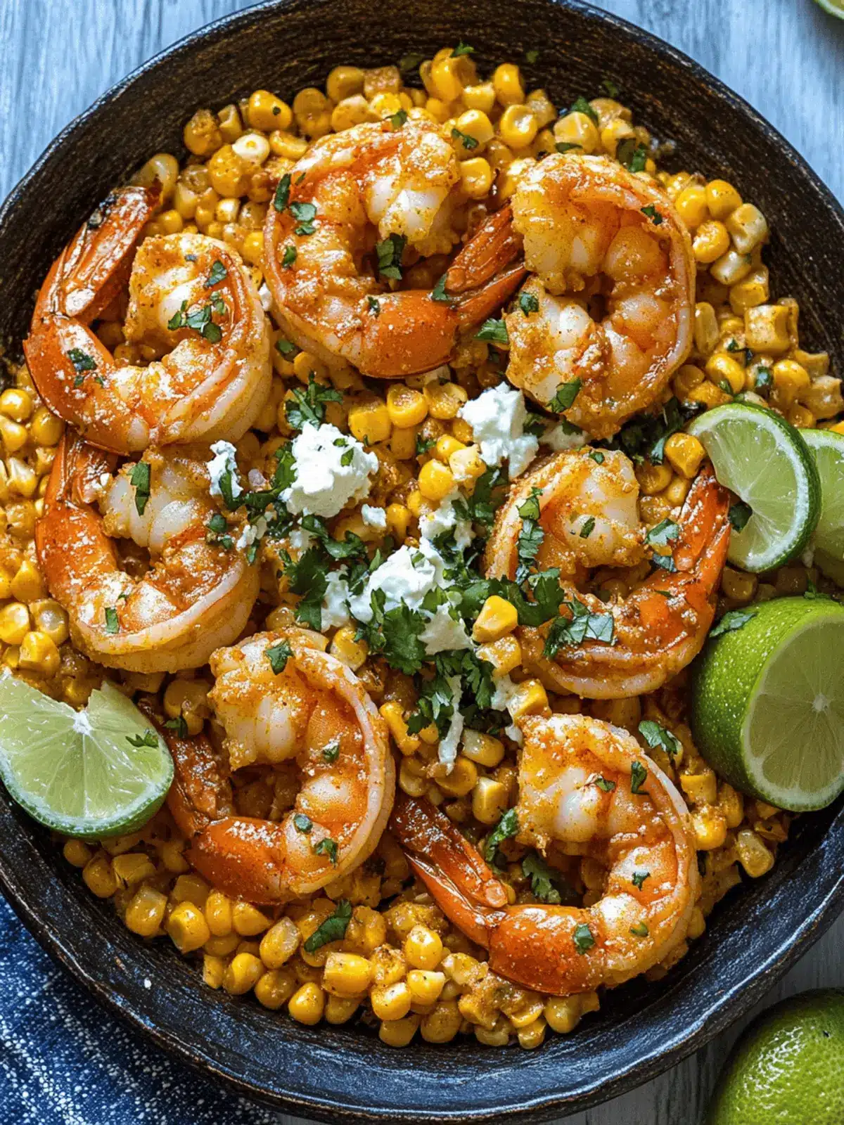 Mexican Street Corn Shrimp