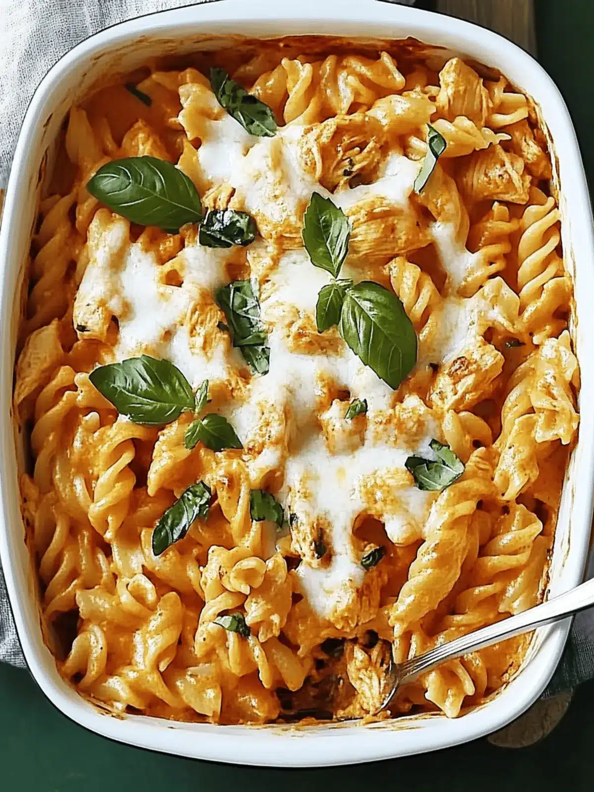 No-Boil Baked Chicken Pasta