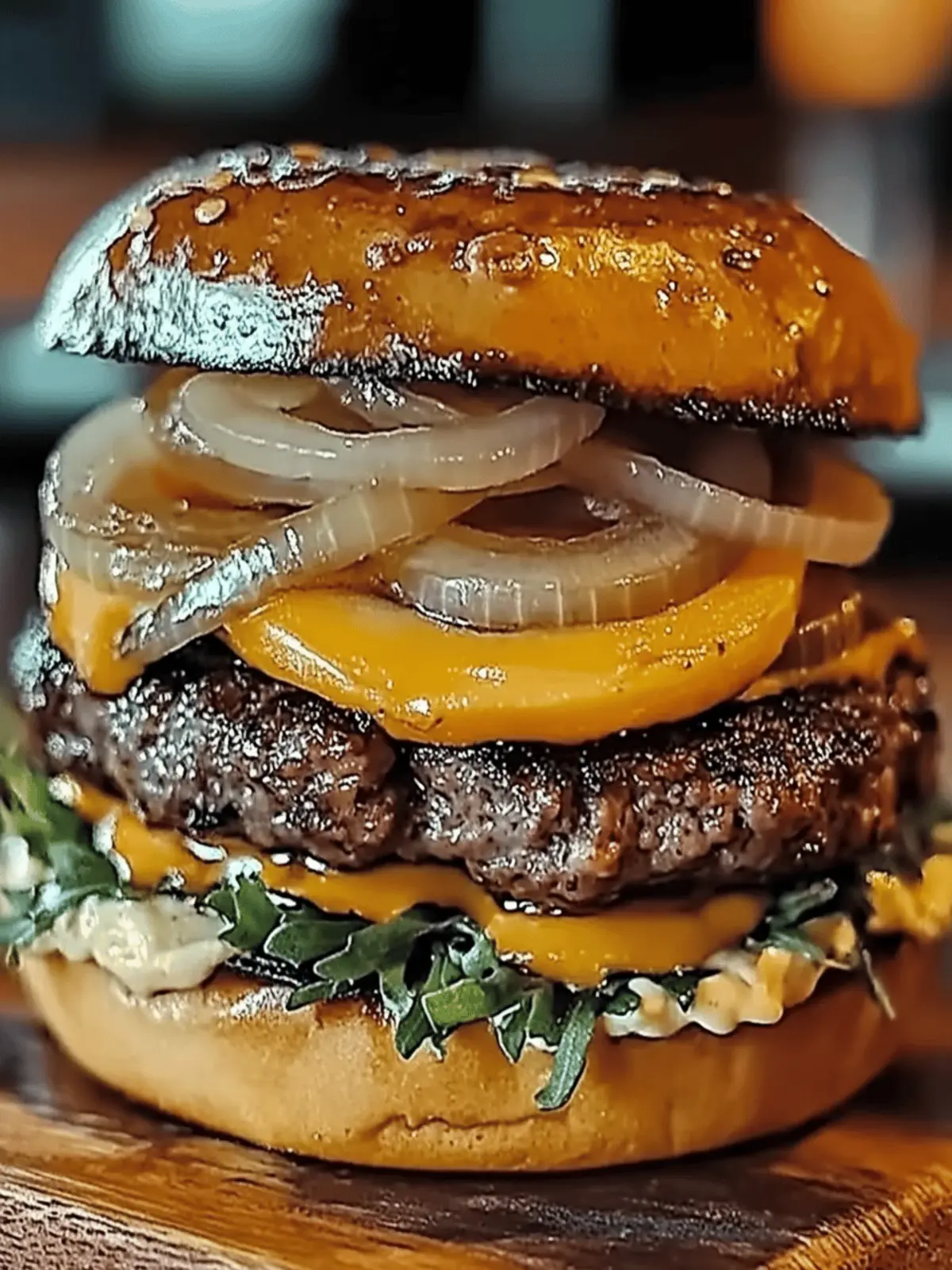 Savory Flying Dutchman Burger