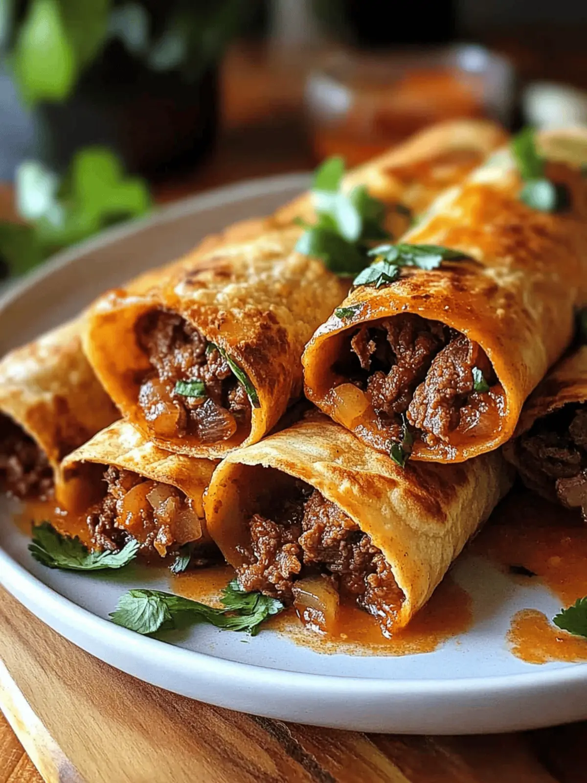 Beef Taquitos Recipe