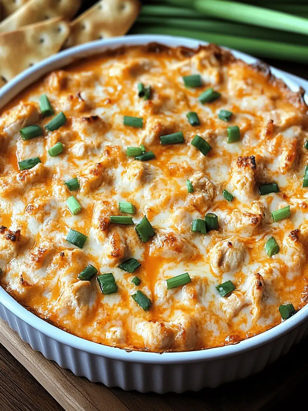 Rotisserie Buffalo Chicken Dip
