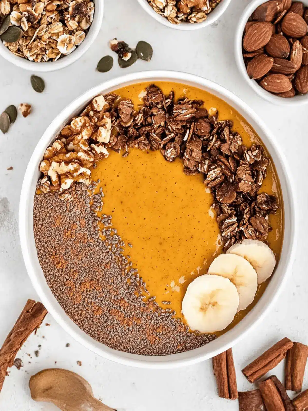 Pumpkin Pie Smoothie Bowl