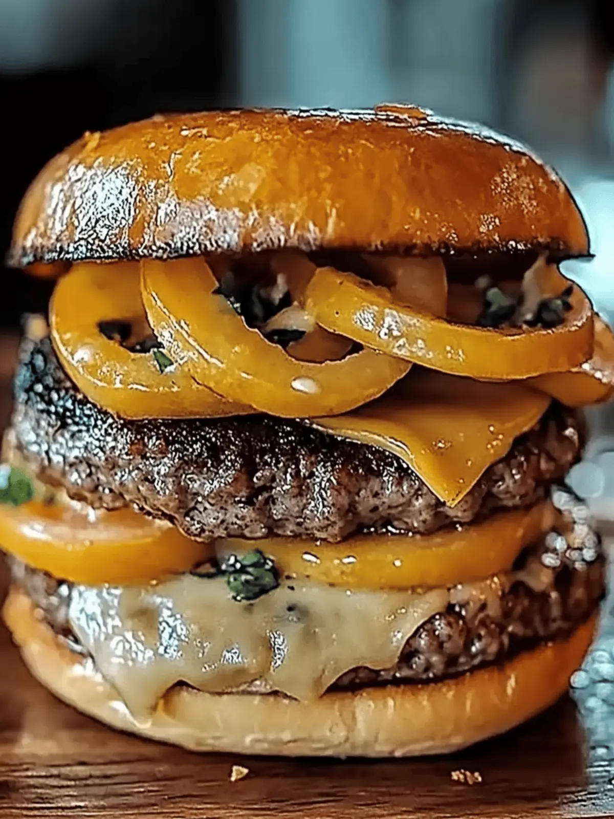 Savory Flying Dutchman Burger
