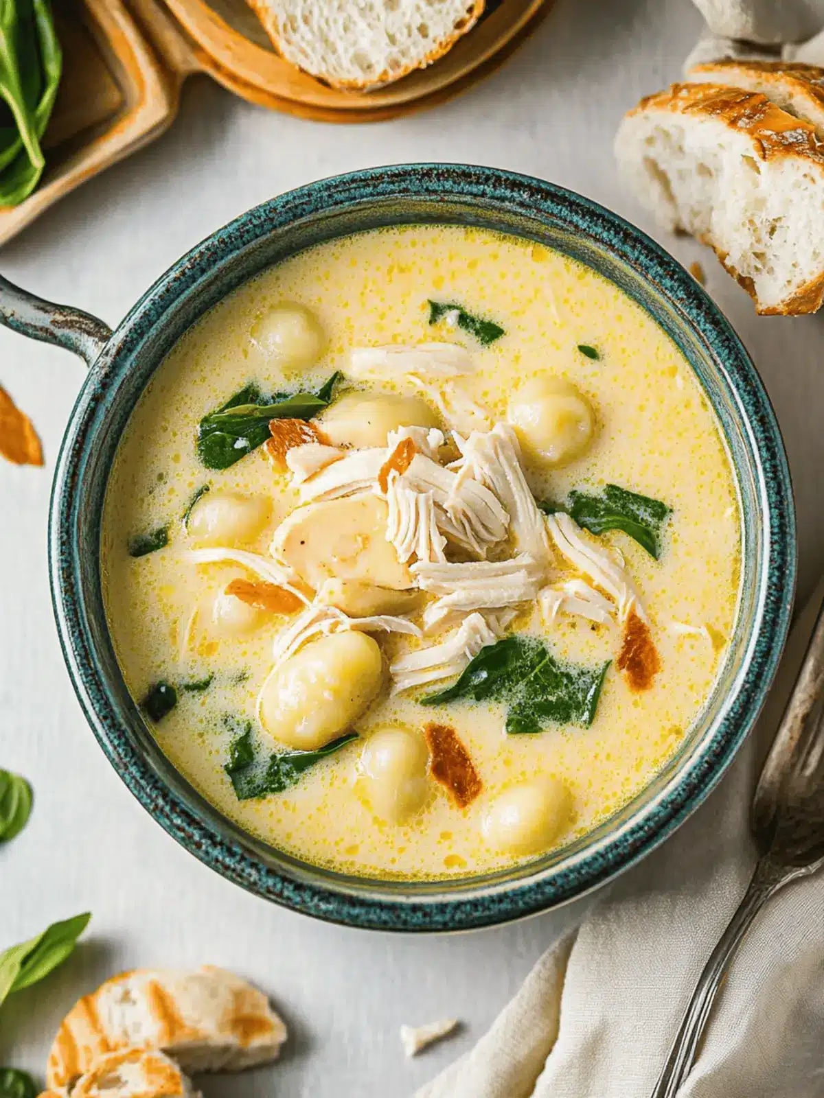 Olive Garden Chicken Gnocchi Soup