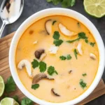 Instant Pot Thai Coconut Soup (Tom Kha Gai)