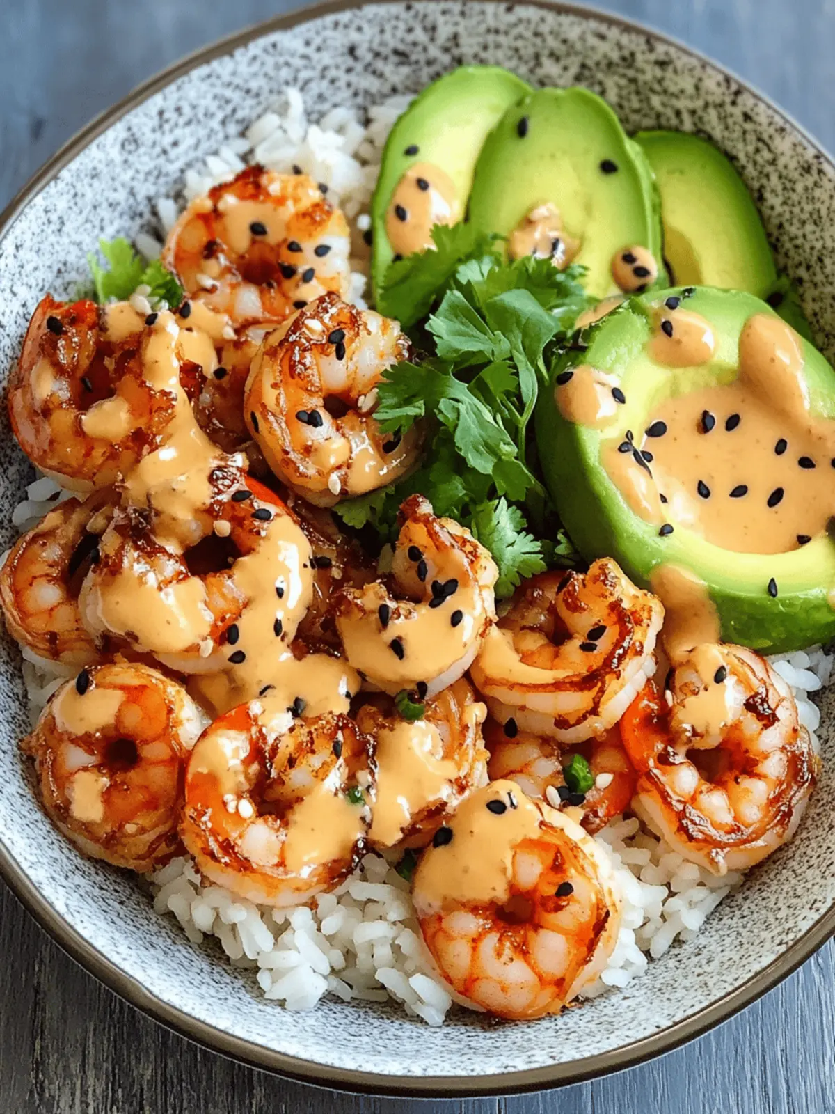 Teriyaki Shrimp Rice Bowls