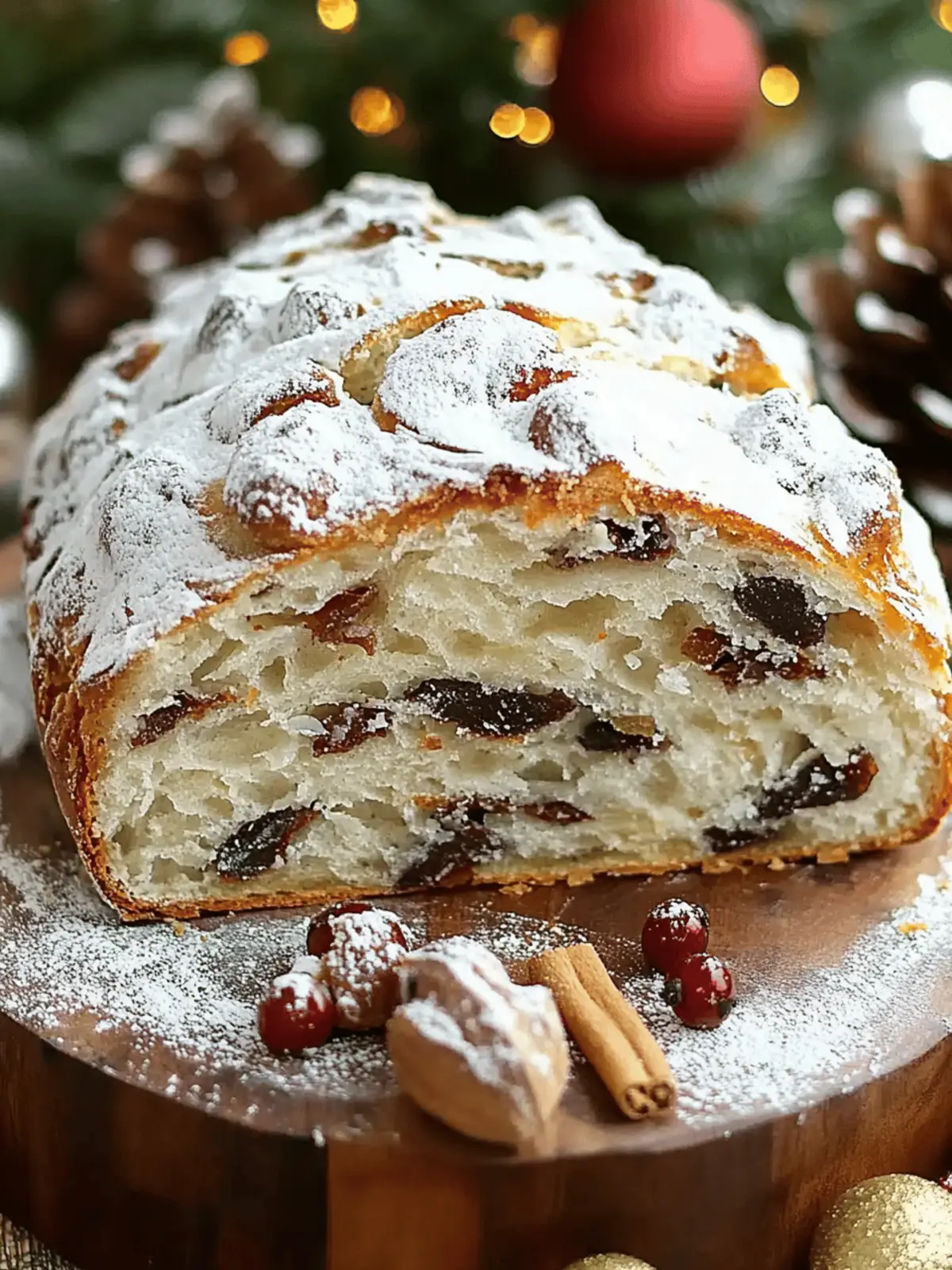 Best Stollen German Christmas Bread with Marzipan Filling