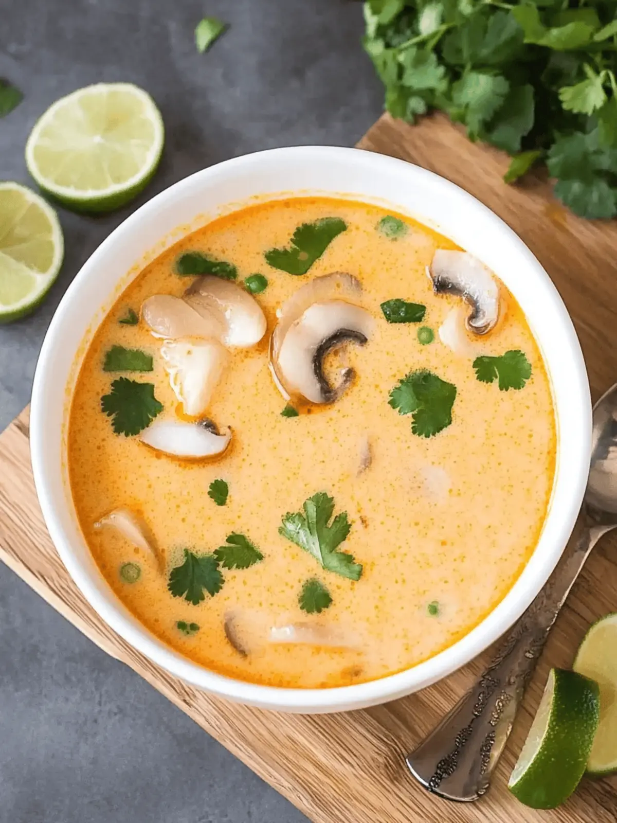 Instant Pot Thai Coconut Soup (Tom Kha Gai)