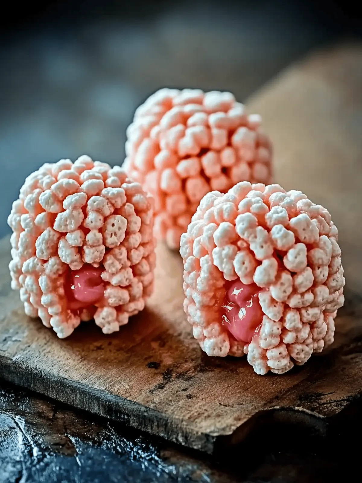 Perfect Rice Krispies Treat Marshmallow Brains