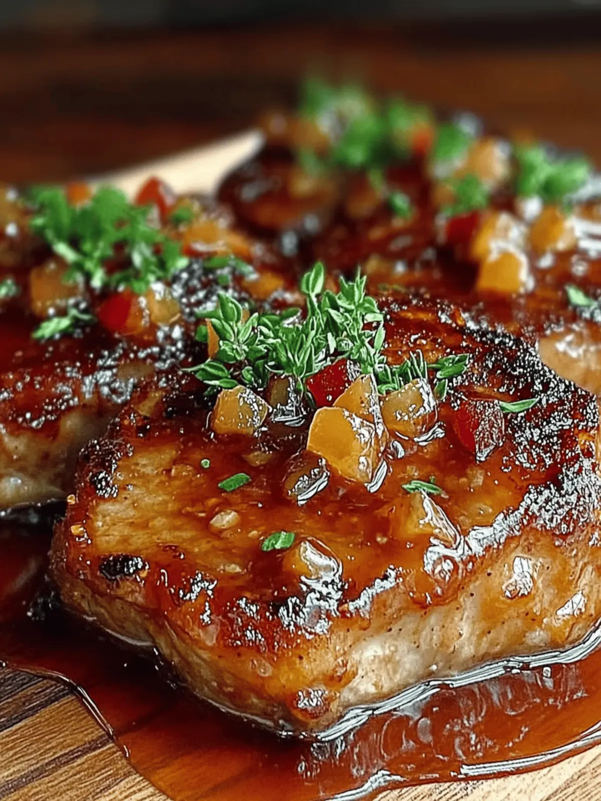 Apple Cider Glazed Pork Chops Recipe