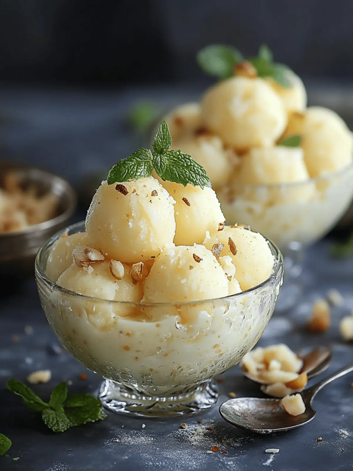 Custard Rasgulla Bliss