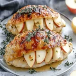 Apple and Brie Stuffed Chicken