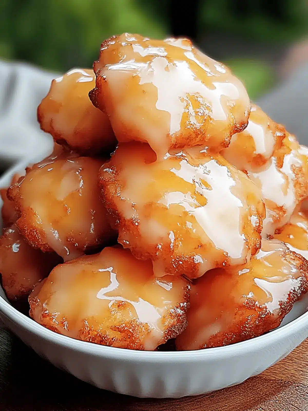 Delicious Fresh Peach Fritters
