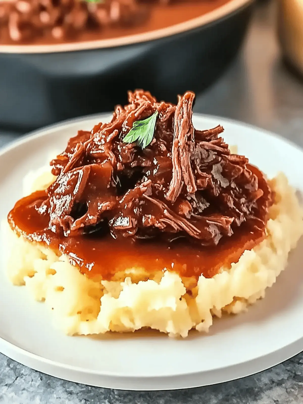 Slow Cooker Beef Manhattan