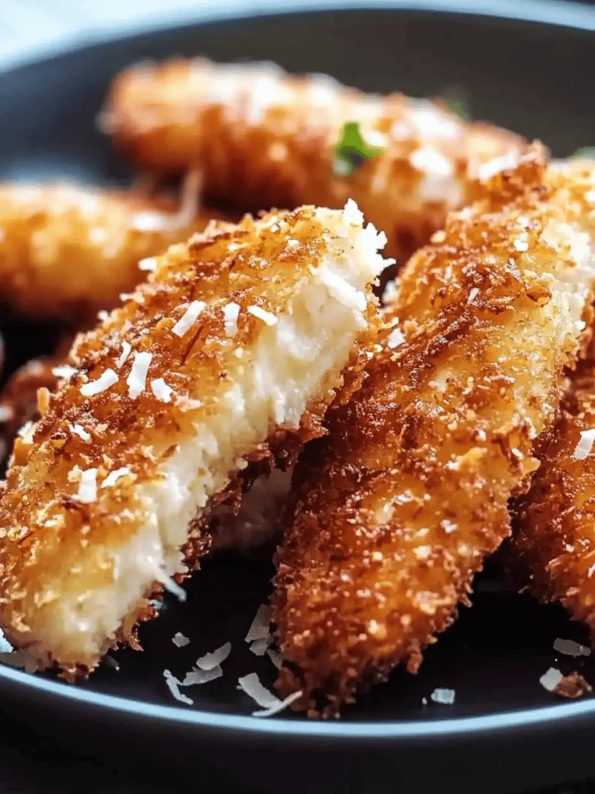 Crispy Coconut Chicken Tenders