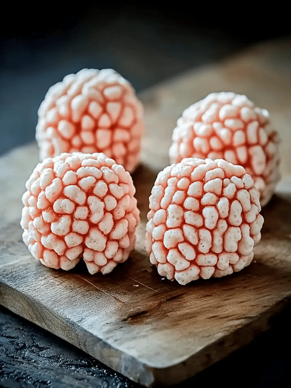 Perfect Rice Krispies Treat Marshmallow Brains
