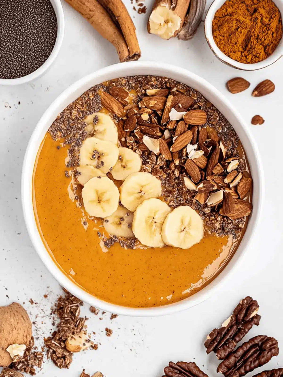 Pumpkin Pie Smoothie Bowl