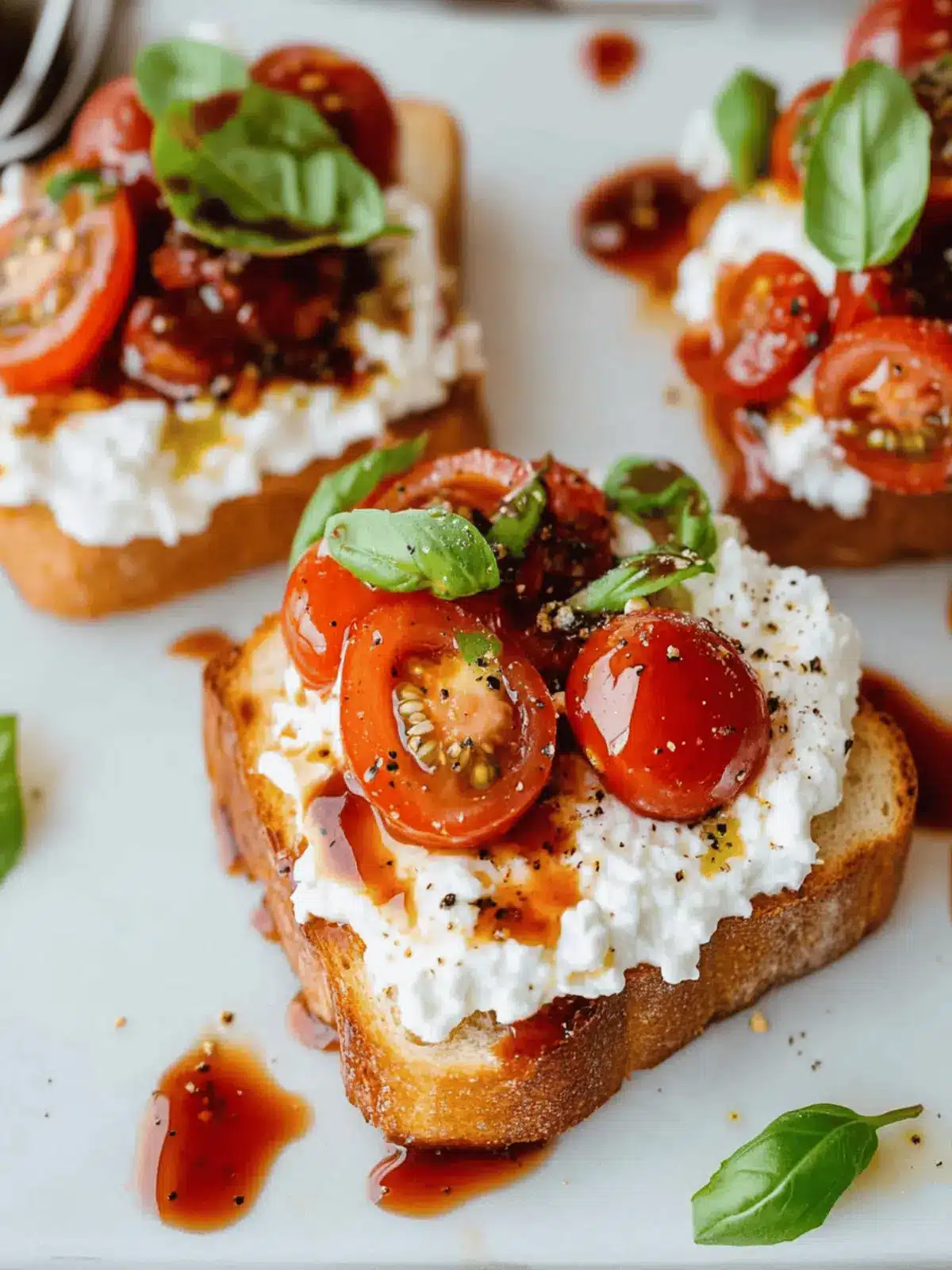 Quick Cottage Cheese Toast (Sweet & Savory Options)