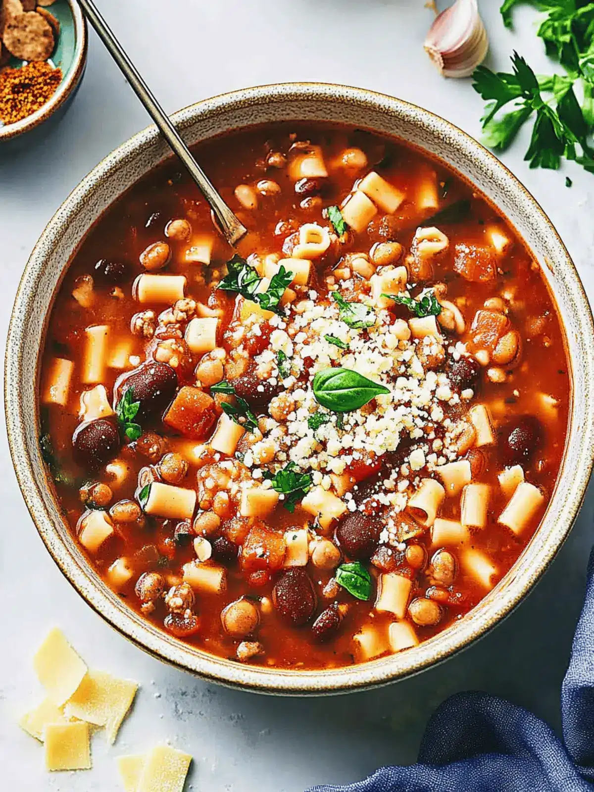 Italian Pasta Fagioli Recipe