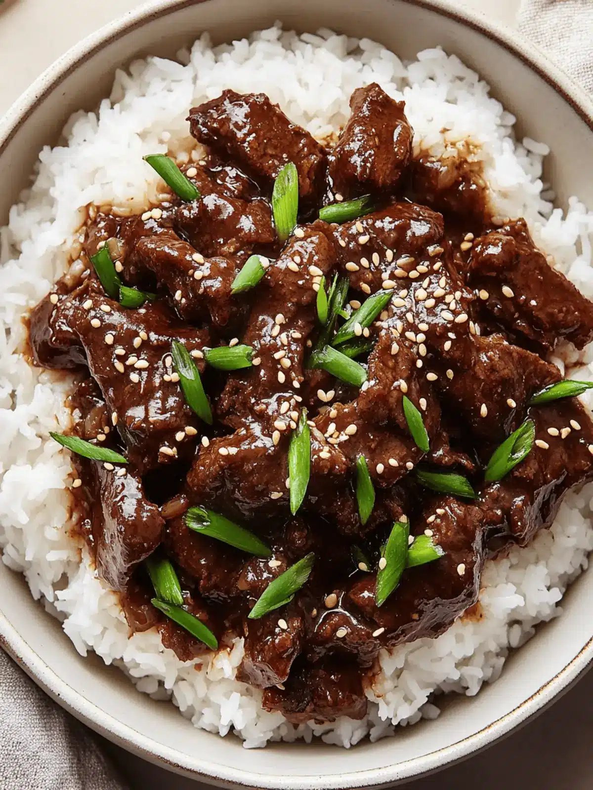 Dump & Go Crockpot Mongolian Beef