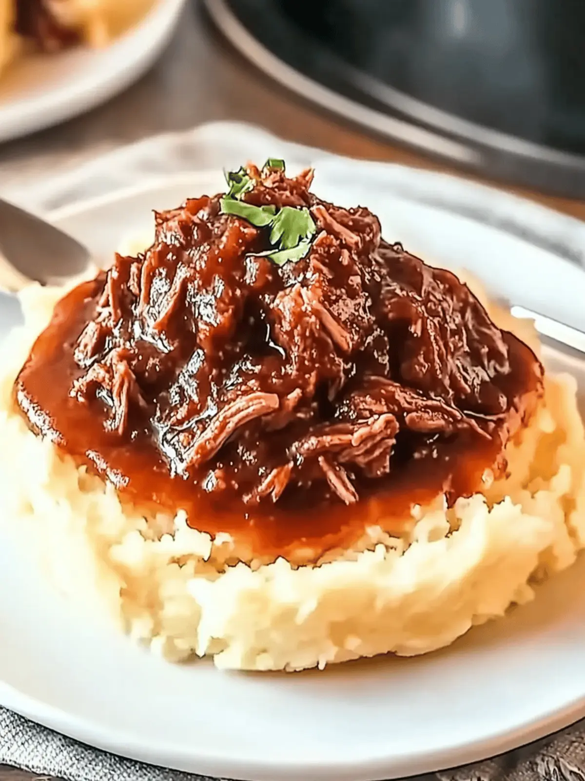 Slow Cooker Beef Manhattan