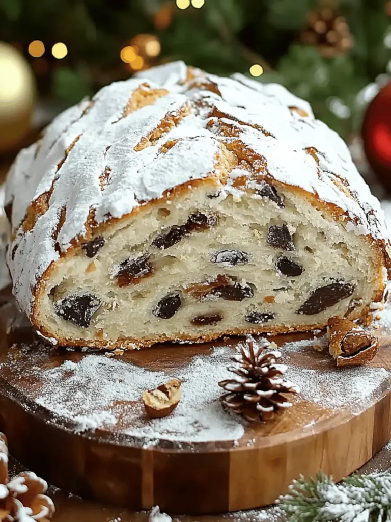 Best Stollen German Christmas Bread with Marzipan Filling