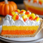 Layered Candy Corn Pie