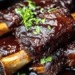 Caramelized Slow Roast Asian Beef Short Rib