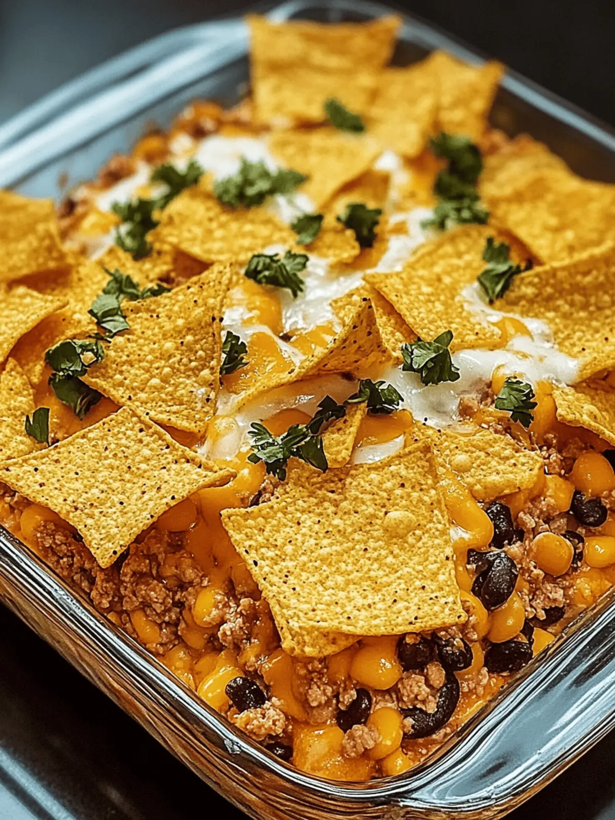 White Trash Casserole with Doritos