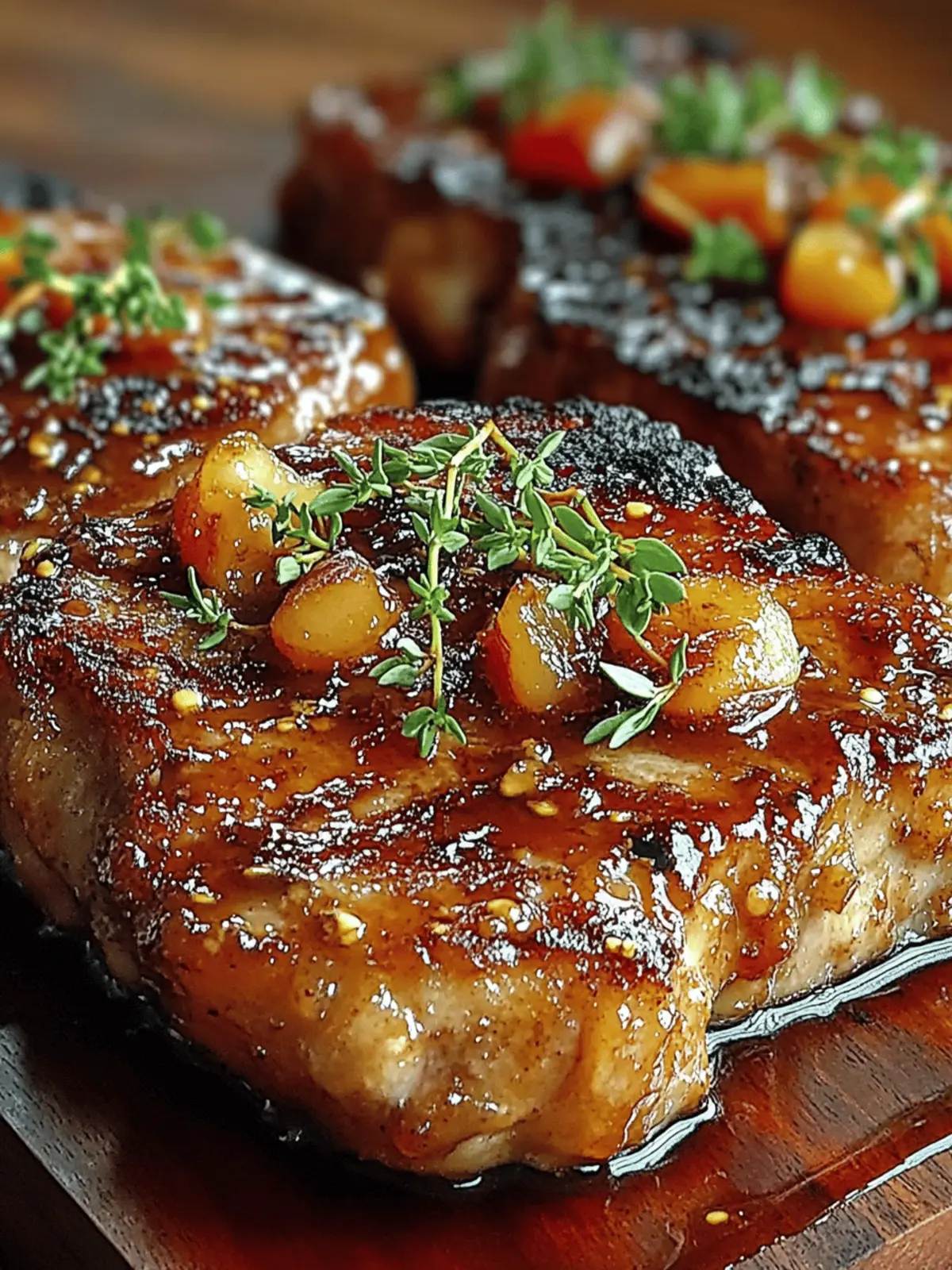 Apple Cider Glazed Pork Chops Recipe