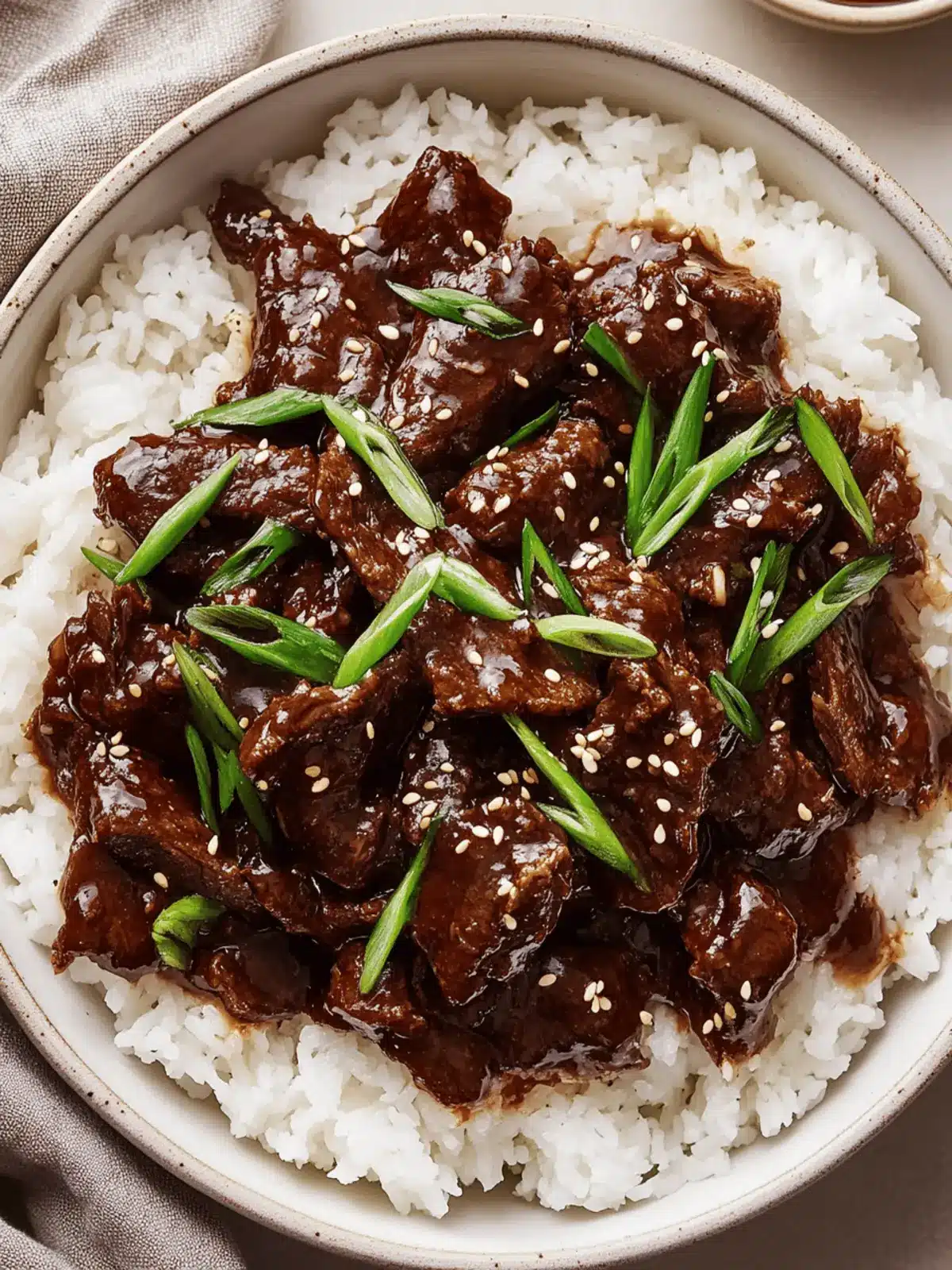 Dump & Go Crockpot Mongolian Beef
