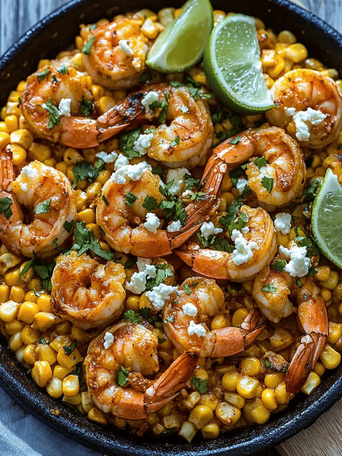Mexican Street Corn Shrimp