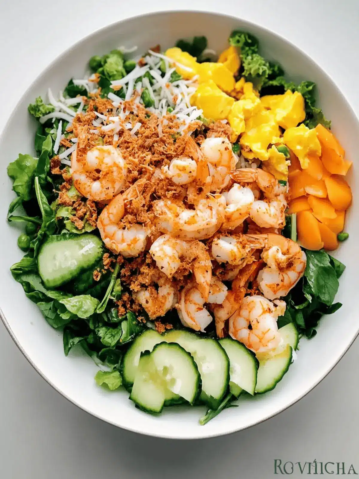 Coconut Shrimp Salad