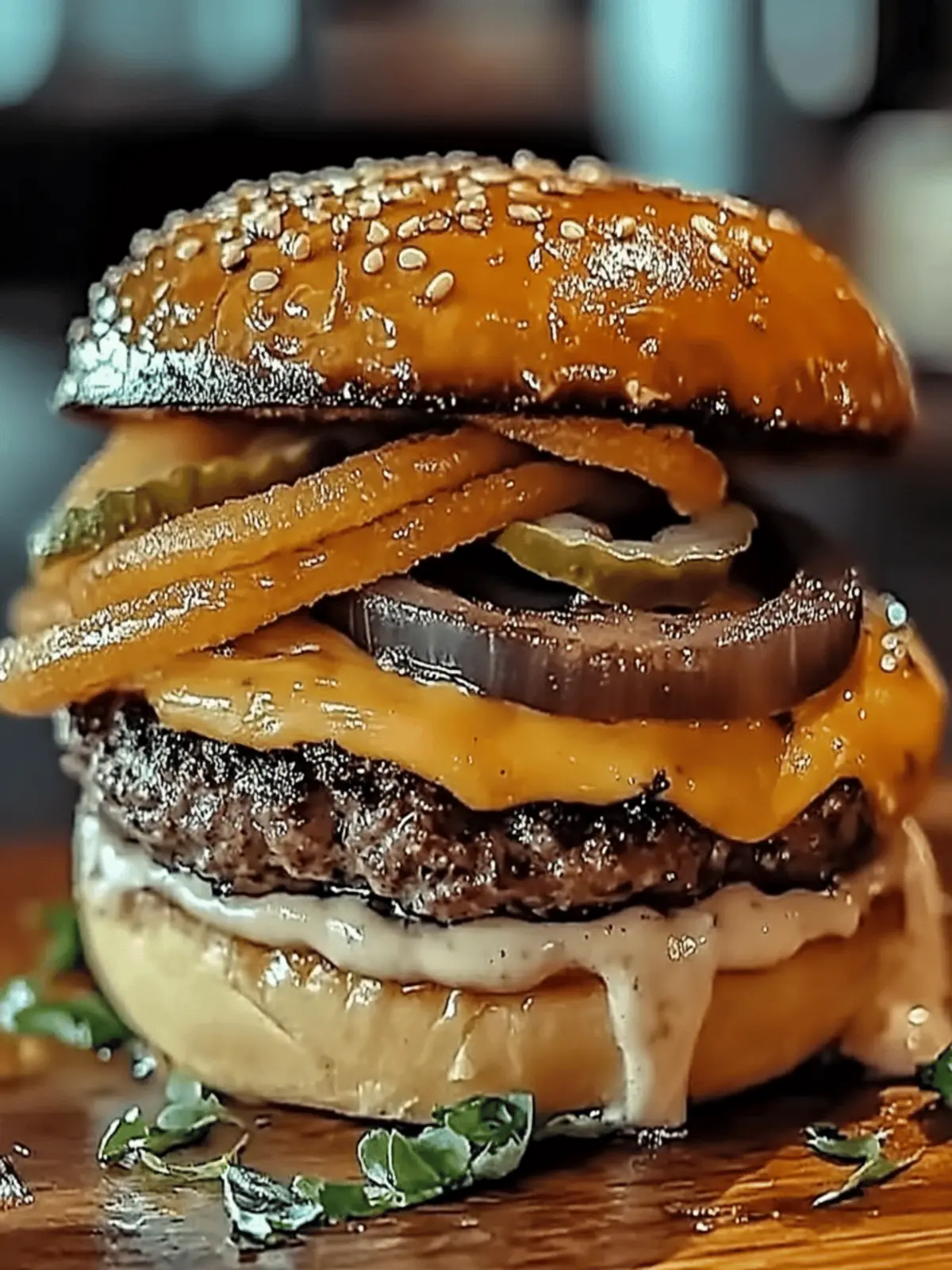 Savory Flying Dutchman Burger