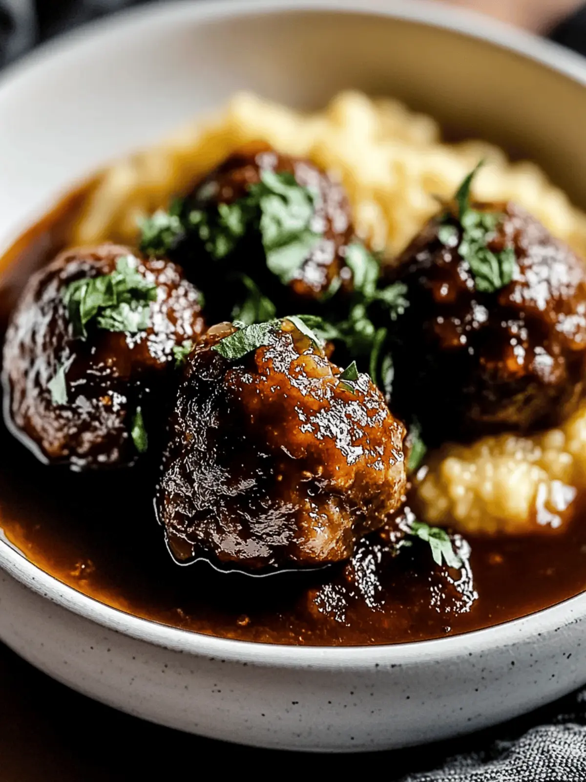 Red Wine Braised Meatballs Recipe to Savor